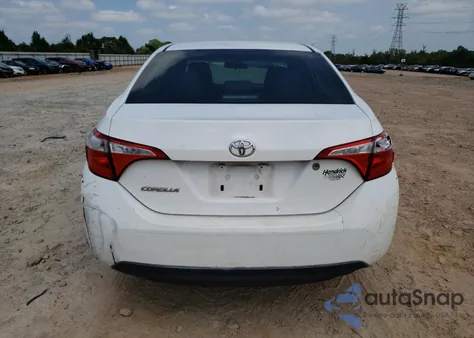2015 Toyota Corolla L from USA, damaged, VIN 2T1BURHE4FC261910